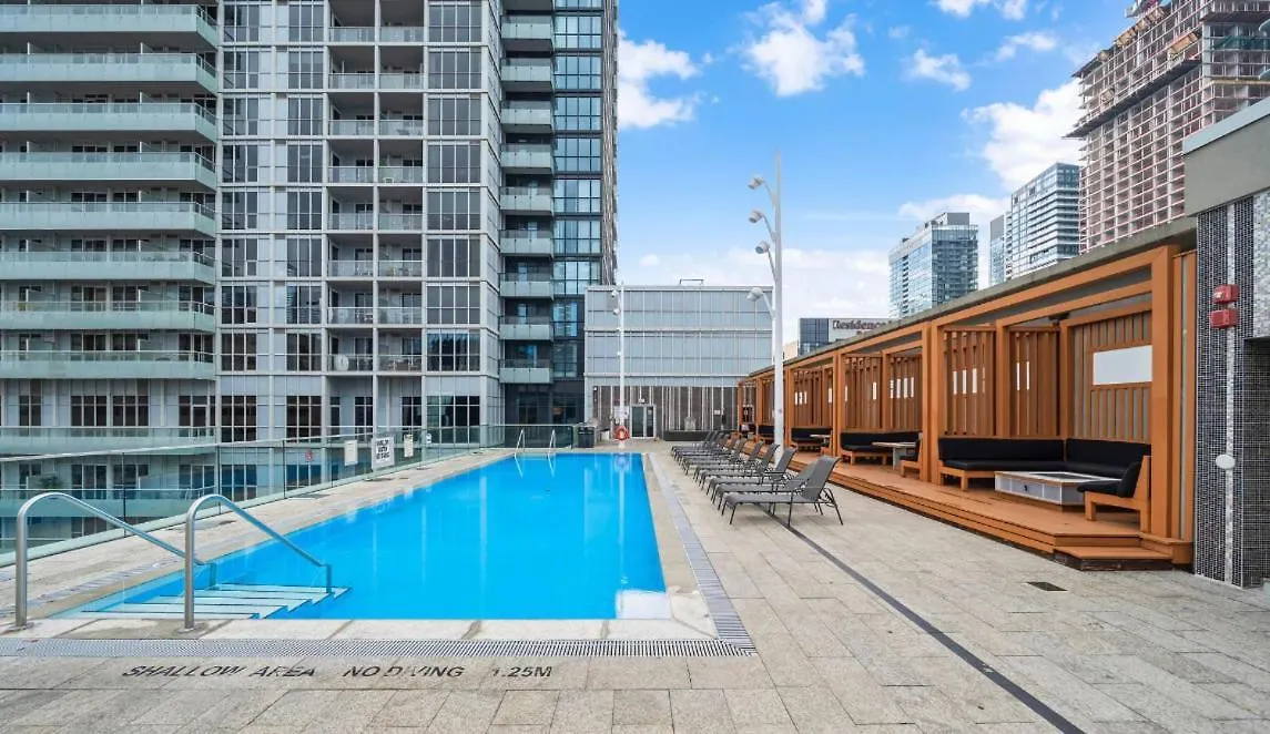 Apartment Comfort Front Suites Cn Tower View & Free Parking Toronto